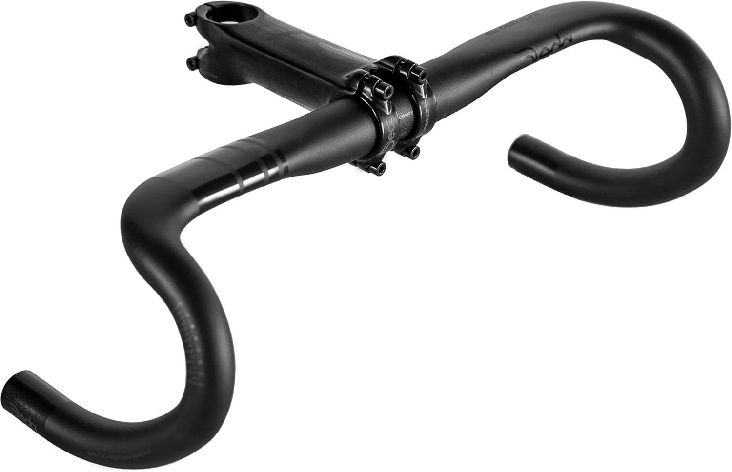 Deda Elementi Superzero RS Alloy RHM-Evo Handlebar, PoB (Polished on Black