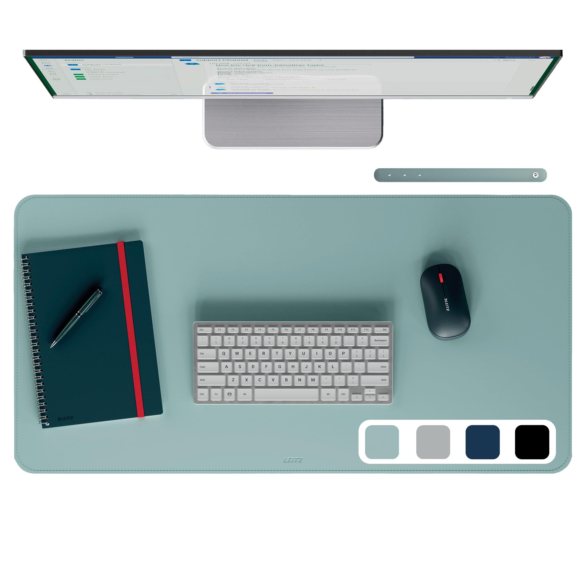 Leitz Desk Mat 40x80cm Mint - 53820051