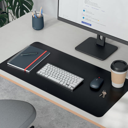 Leitz Desk Mat 40x80cm Black - 53820095