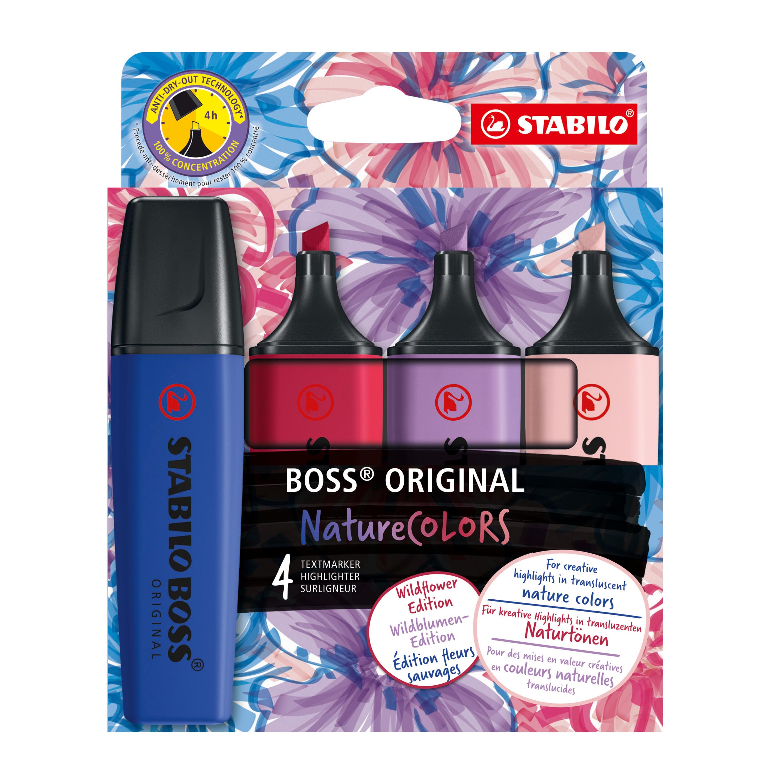 Ast4 Stabilo Boss Nature Wildflower