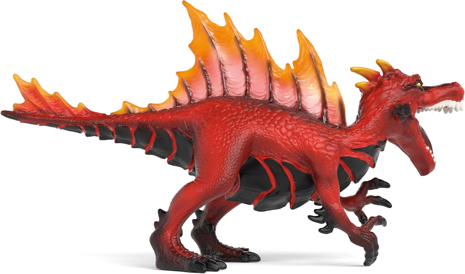 SCHLEICH Eldrador Creatures - 2PC Lava vs Jungle World Playset with Fire Dinosaur and Jungle Lizard - Fun Durable Monster Toys for Boys and Girls - Beast Fantasy Toys for Kids Ages 7+ | 70834