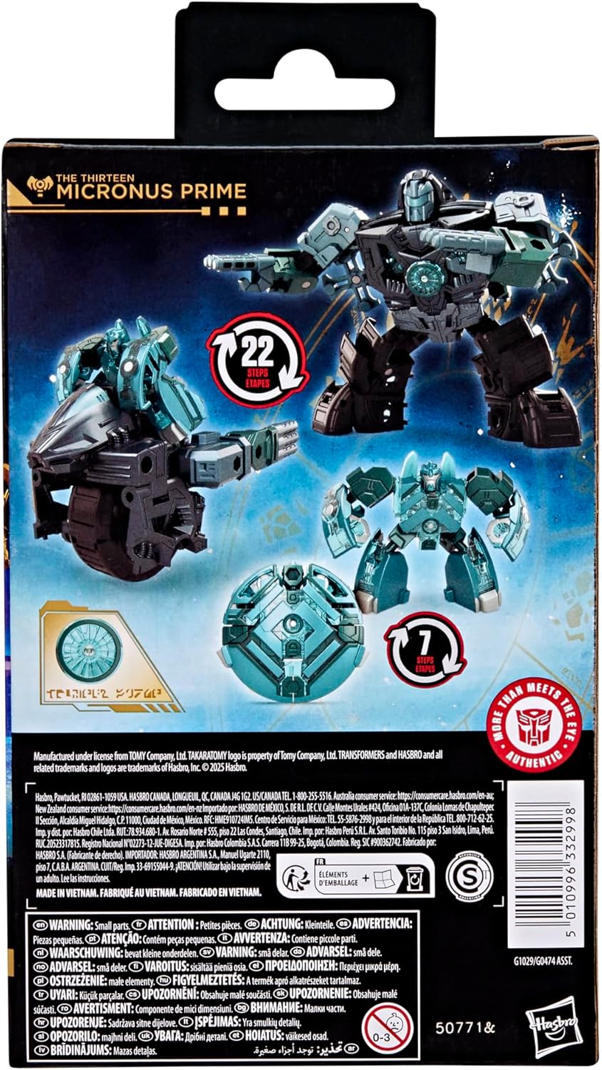Transformers Age of the Primes The Thirteen Micronus Prime Action Figure