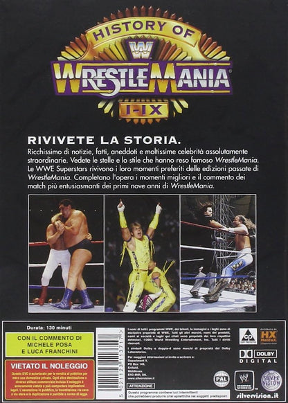 GESCHIEDEN VAN WRESTLEMANIA I-IX 1985-93