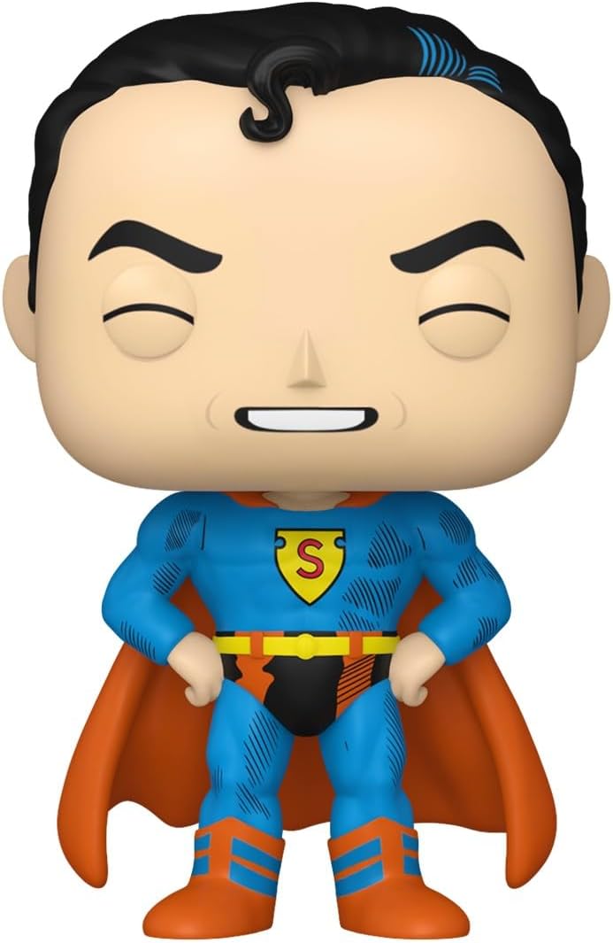 Funko Pop! Heroes: Shield Through the Ages – Superman'38 - DC Comics - Collectable Vinyl Figure - Gift Idea - Official Merchandise - Toys for Kids & Adults - Superheroes Fans