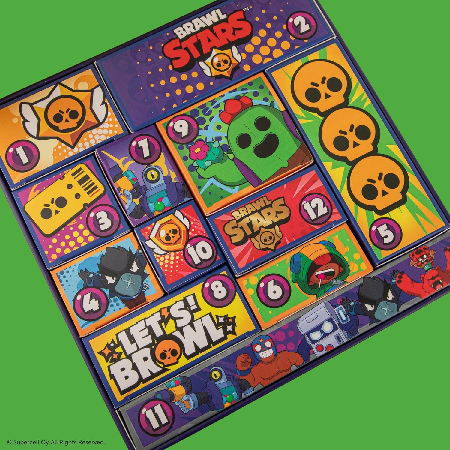 CINEREPLICAS - Brawl Stars Advent Calendar 2025 - Officially Licensed