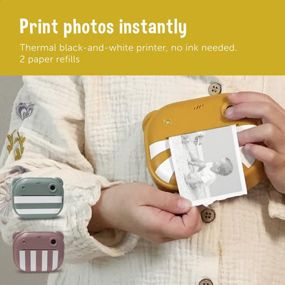 Zazu - Kids Instant Camera Printer YELLOW