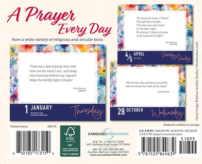 Prayer For Every Day Box Calendar 2026