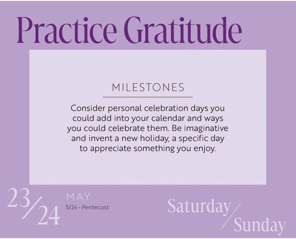 Gratitude Year Of Box Calendar 2026
