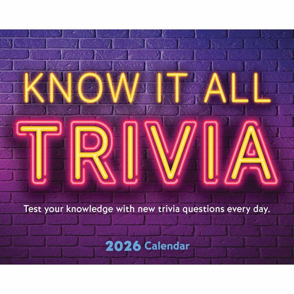 Knowitall Trivia Ec Box Calendar 2026
