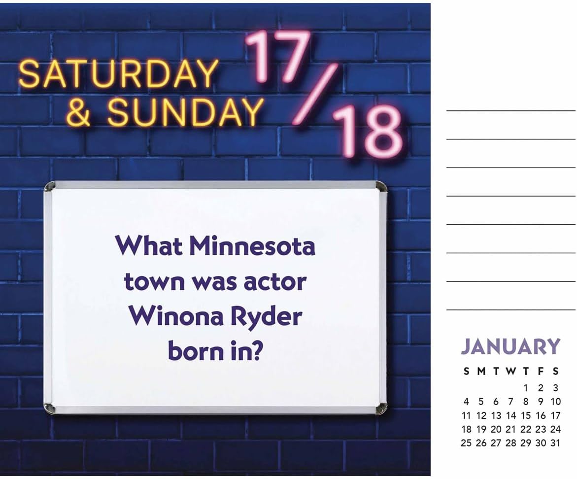 Knowitall Trivia Ec Box Calendar 2026