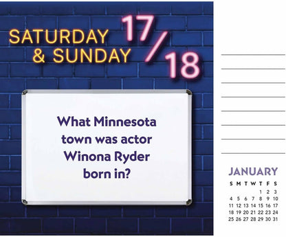 Knowitall Trivia Ec Box Calendar 2026