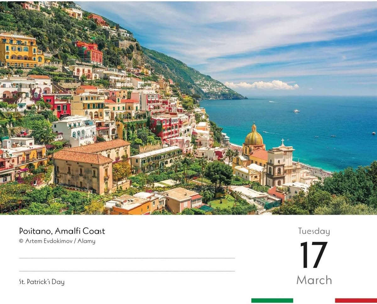 Italy Box Calendar 2026