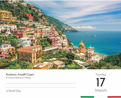 Italy Box Calendar 2026