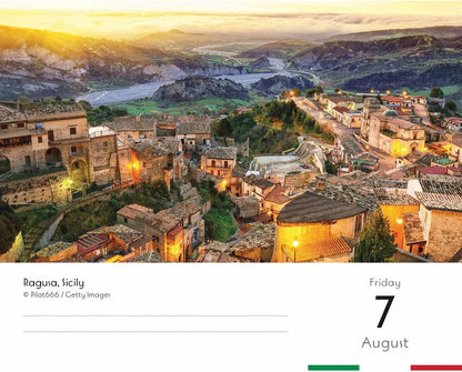 Italy Box Calendar 2026