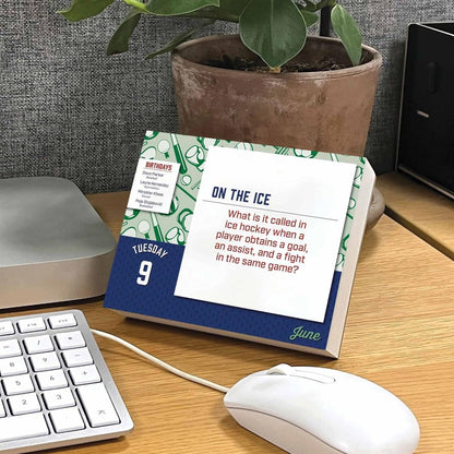Daily Sports Trivia Box Calendar 2026