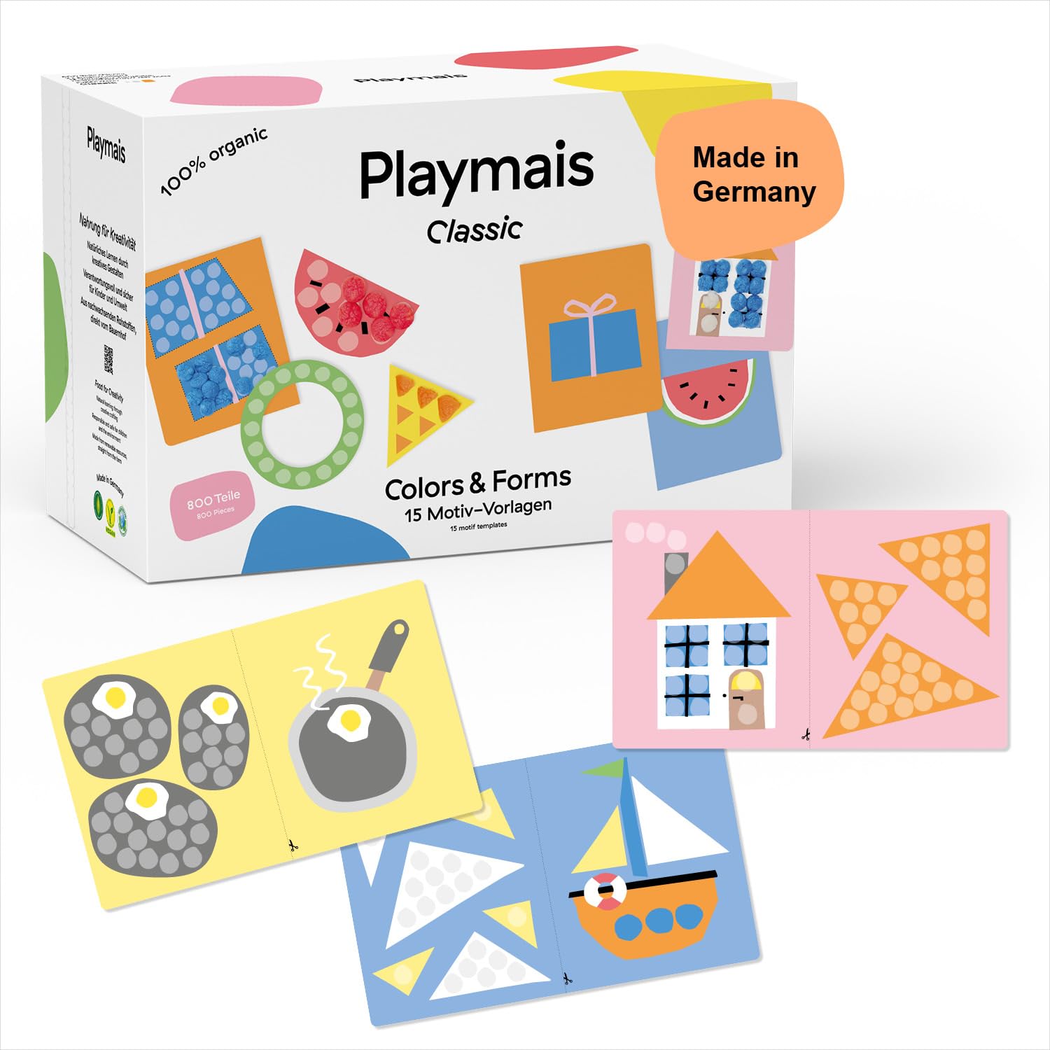 Playmais - PlayMais Classic Colors & Forms - 800st.