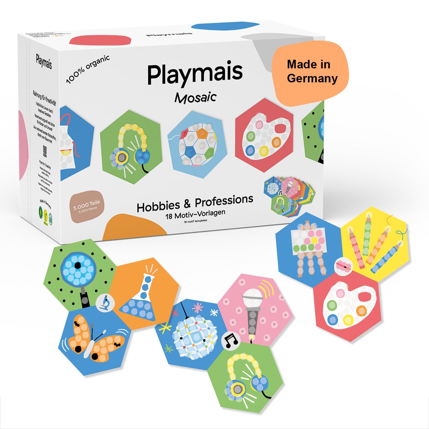 Playmais - PlayMais Mosaic Hobbies and Professions Knutselset - 5000st.