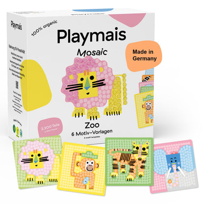 Playmais - PlayMais Mosaic Dierentuin - 2300st.