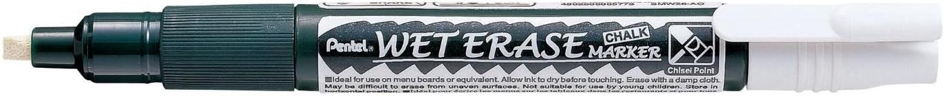 Quantore - Viltstift Pentel SMW26 krijtmarker wit 2-4mm