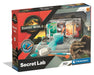 Clementoni Jurassic World Secret Lab – Glow-in-the-Dark Dinosaur Science and Experiment Kit for Kids 7+