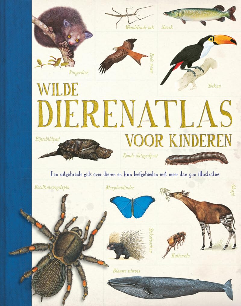 Rebo Publishers - Wilde Dierenatlas voor Kinderen