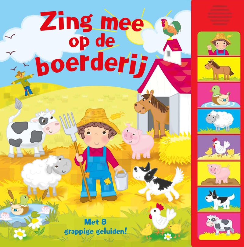 Rebo Publishers - Geluidboek Zing Mee op de Boerderij