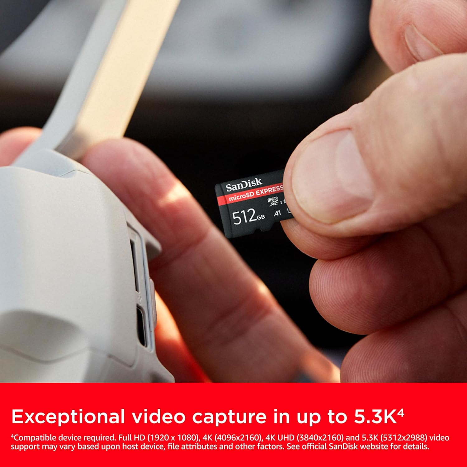 Express Microsd Card 512Gb 880Mb/S Read