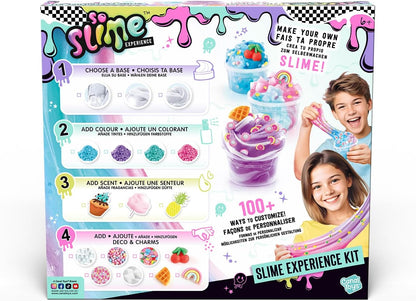 So Slime Premium Slime Experience | DIY kit with Clear, Butter & Glossy Slime Set with Dyes, Scents & Decorations | Make & Customise Your Own Slime | kids gift Age 6+