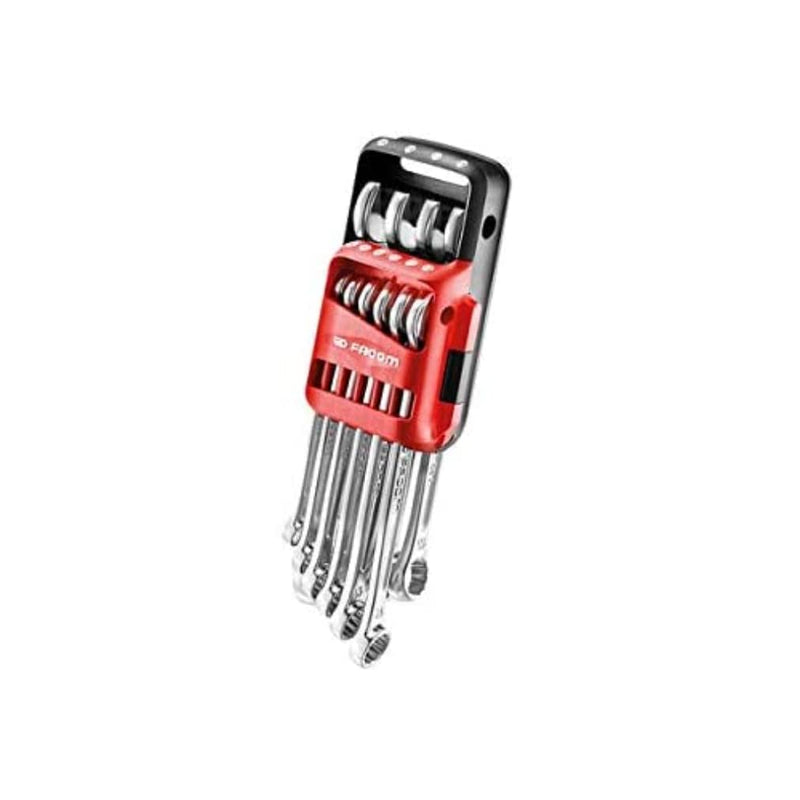 Facom 10 Combination Wrenches Set 8 - 19 Mm 440.Jp10