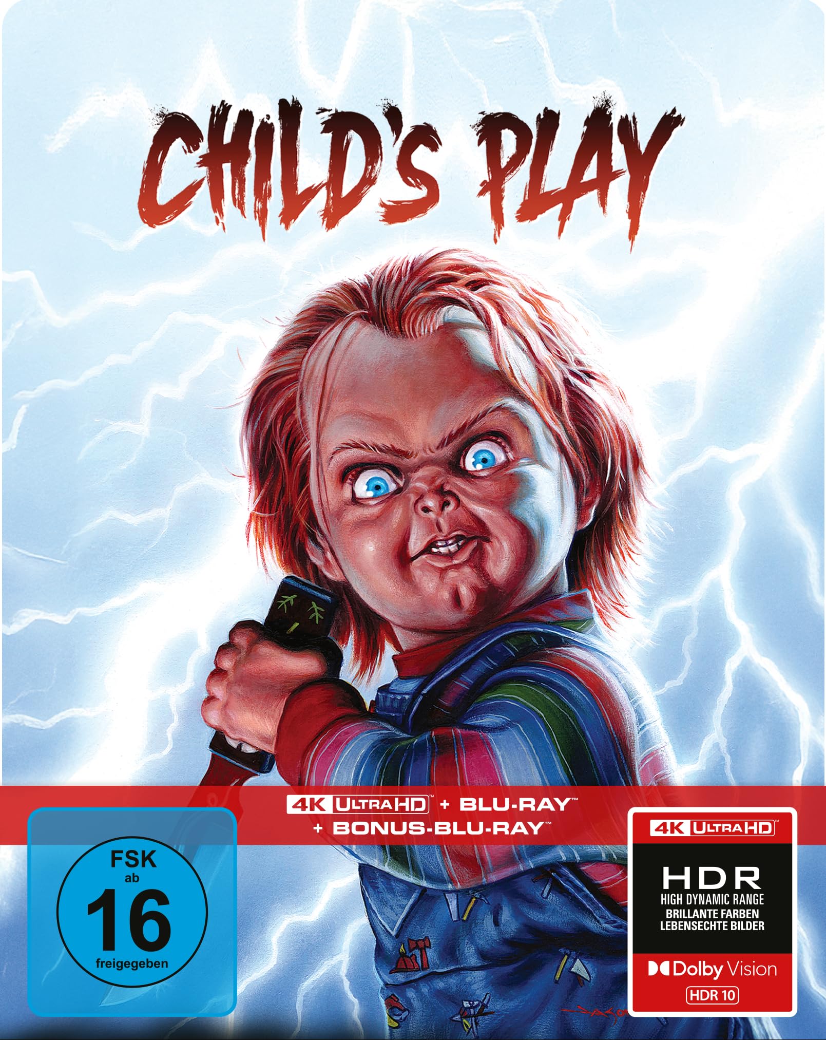 Chucky – Die Mörderpuppe - Limitiertes SteelBook (4K Ultra HD+ Blu-ray+ Bonus-Blu-ray