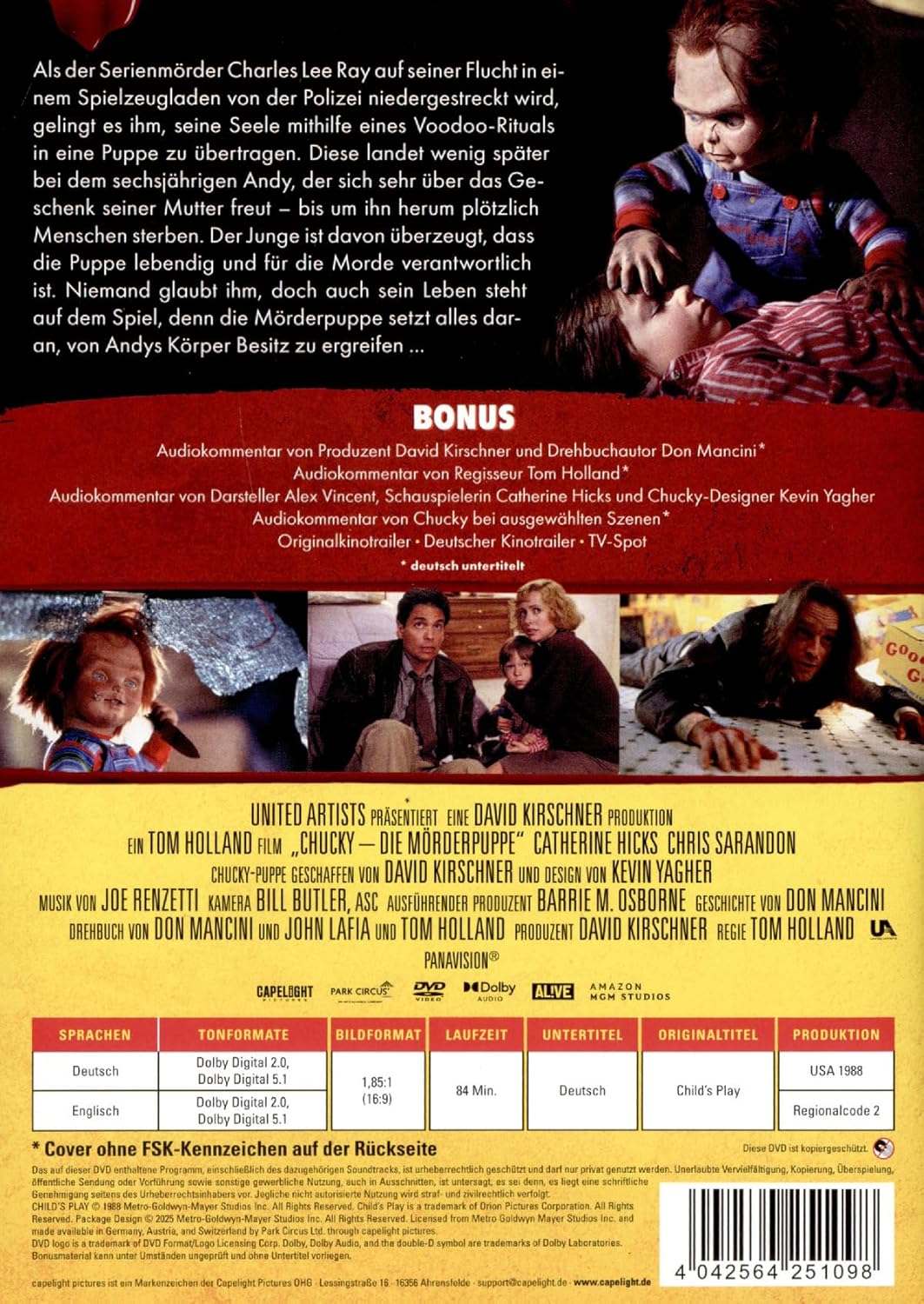 HOLLAND, TOM - CHUCKY ¿ DIE MORDERPUPPE