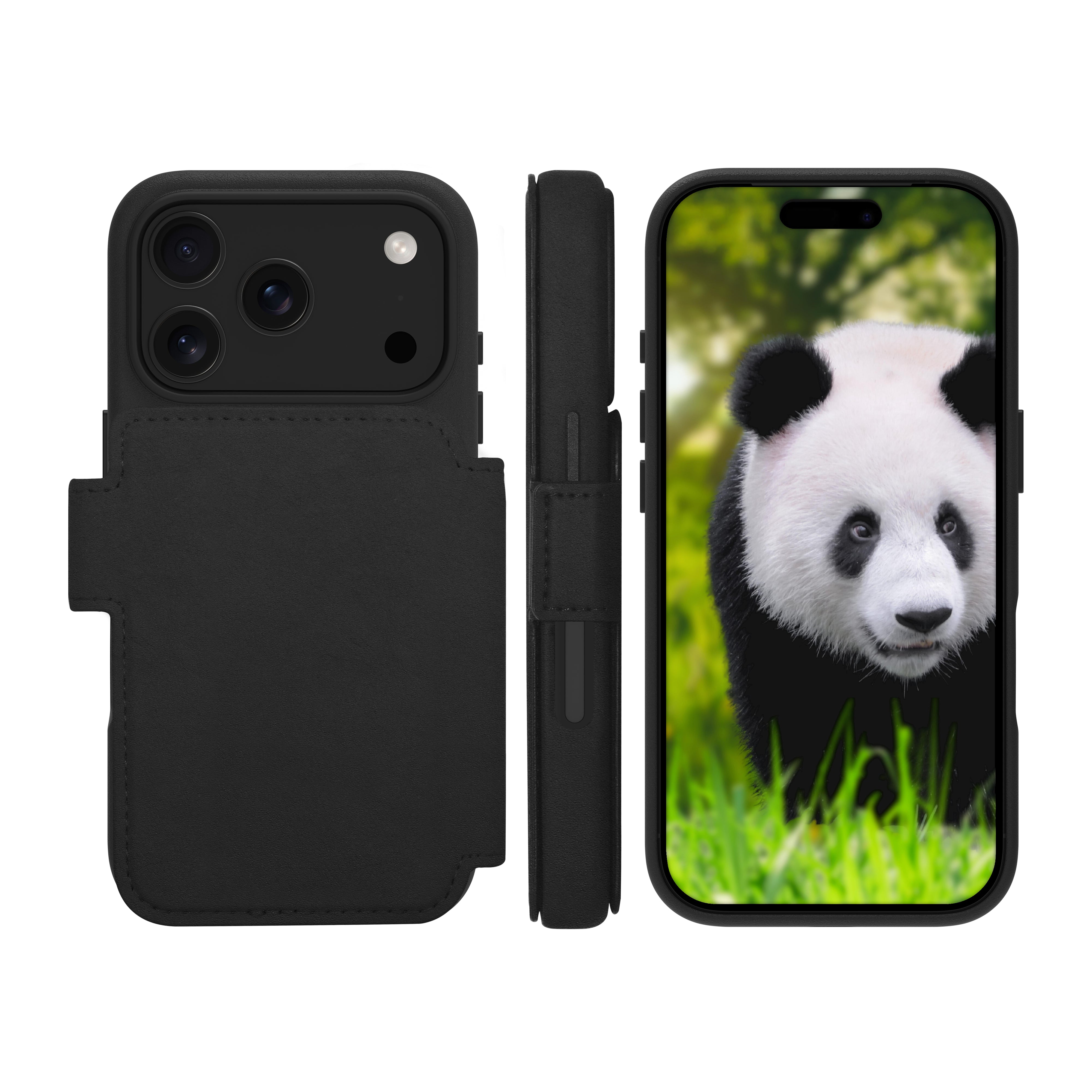 dbramante1928 Lynge MS mobile phone case Folio Black