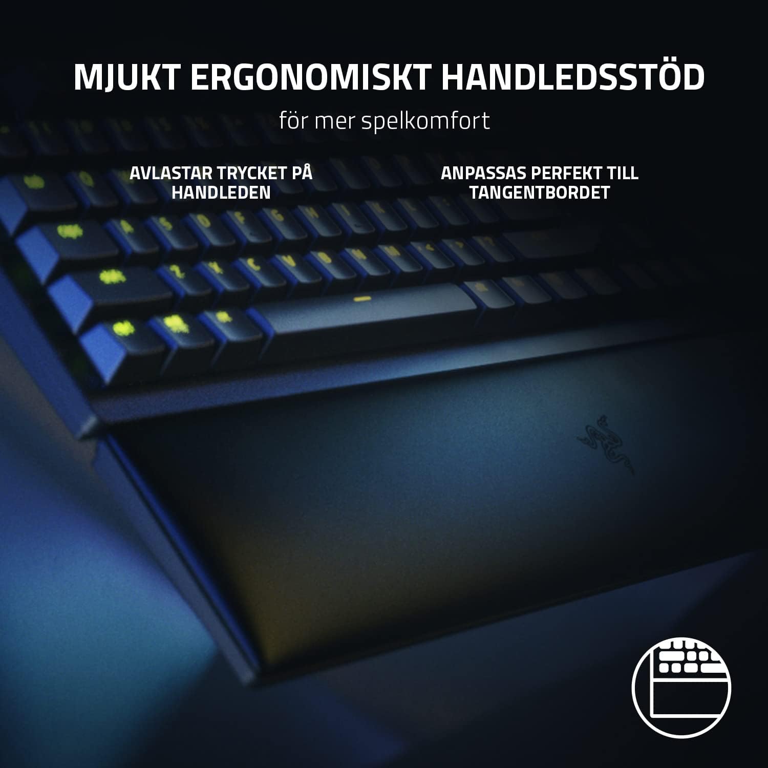Razer - Huntsman V2 Tenkeyless - Nordic Layout - Purple Switch