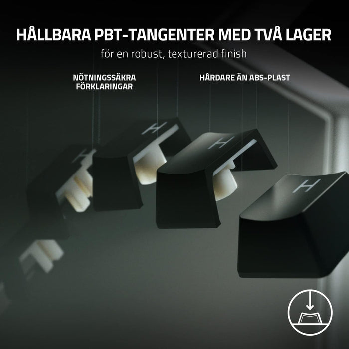 Razer - Huntsman V2 Tenkeyless - Nordic Layout - Purple Switch