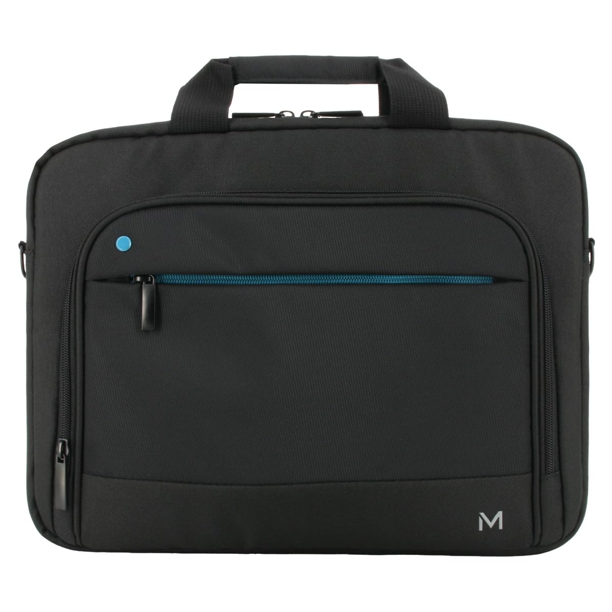 Theone Briefcase Toploading Blue Zip 11-14In -Recycled