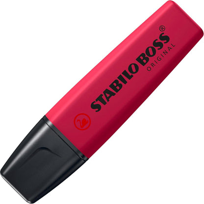STABILO BOSS Highlighter Pen | 1 Piece | Naturecolors | Wild Flower | Burgundy