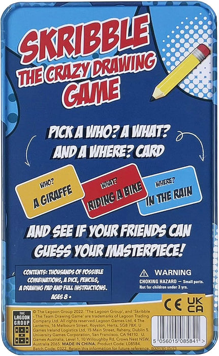 Skribble - The Crazy Drawing Game Tin