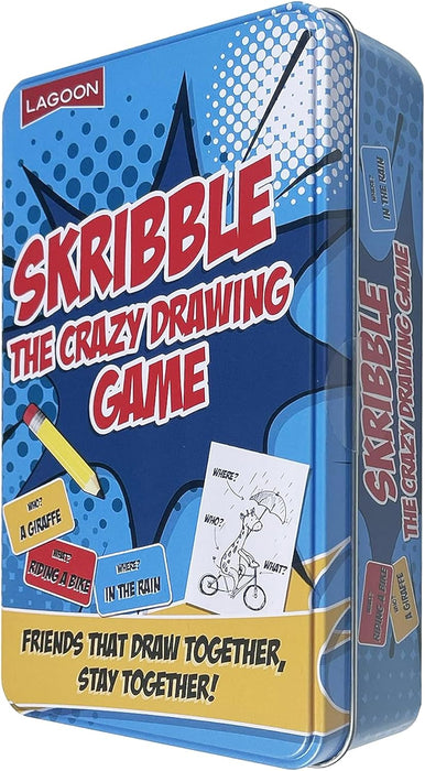 Skribble - The Crazy Drawing Game Tin
