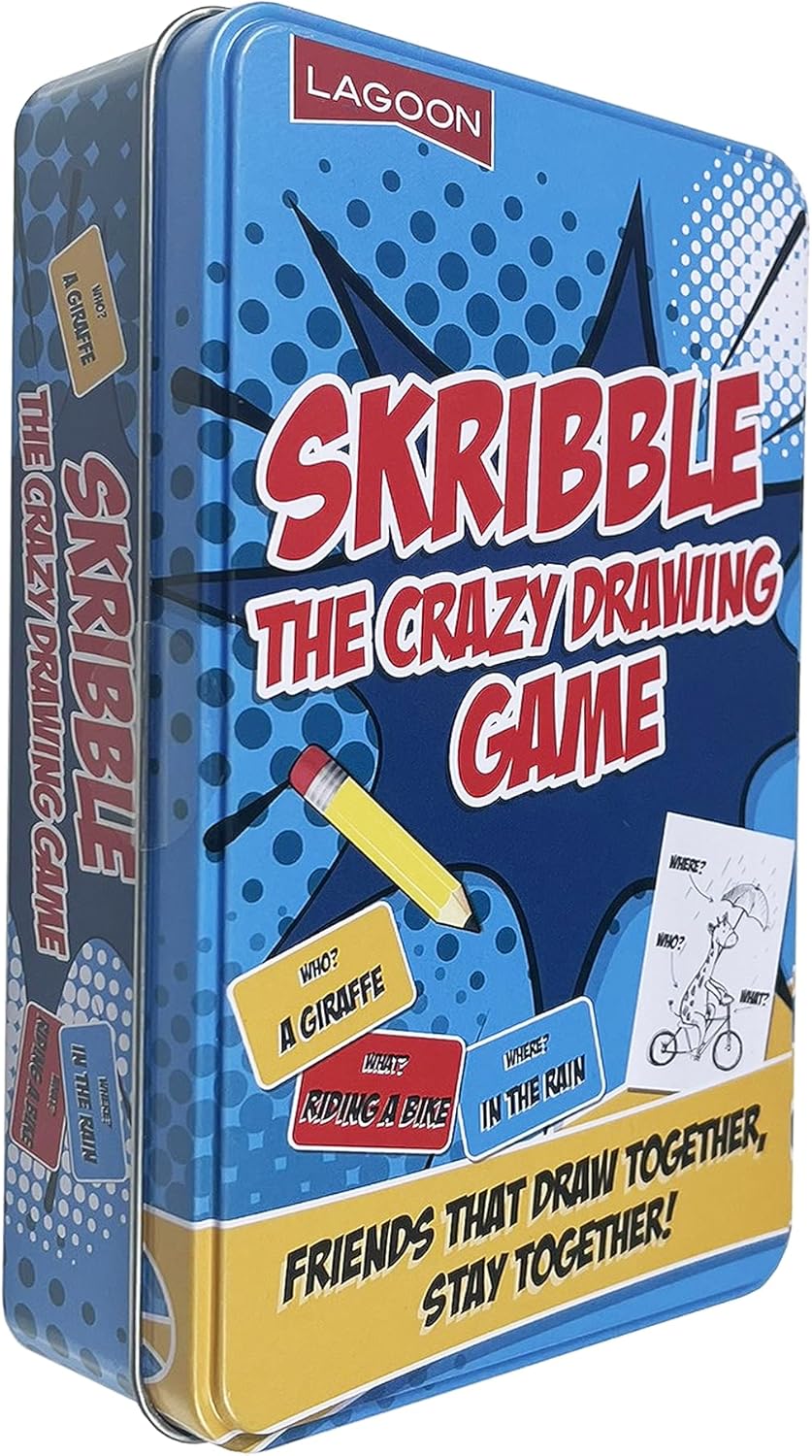 Skribble - The Crazy Drawing Game Tin