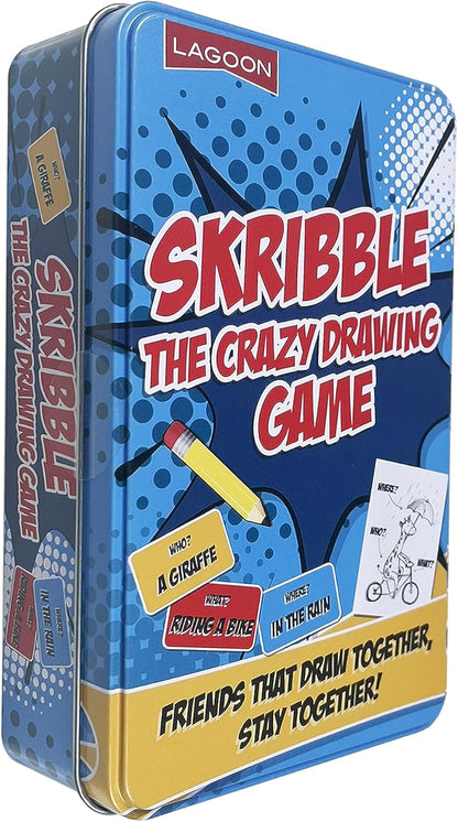 Skribble - The Crazy Drawing Game Tin