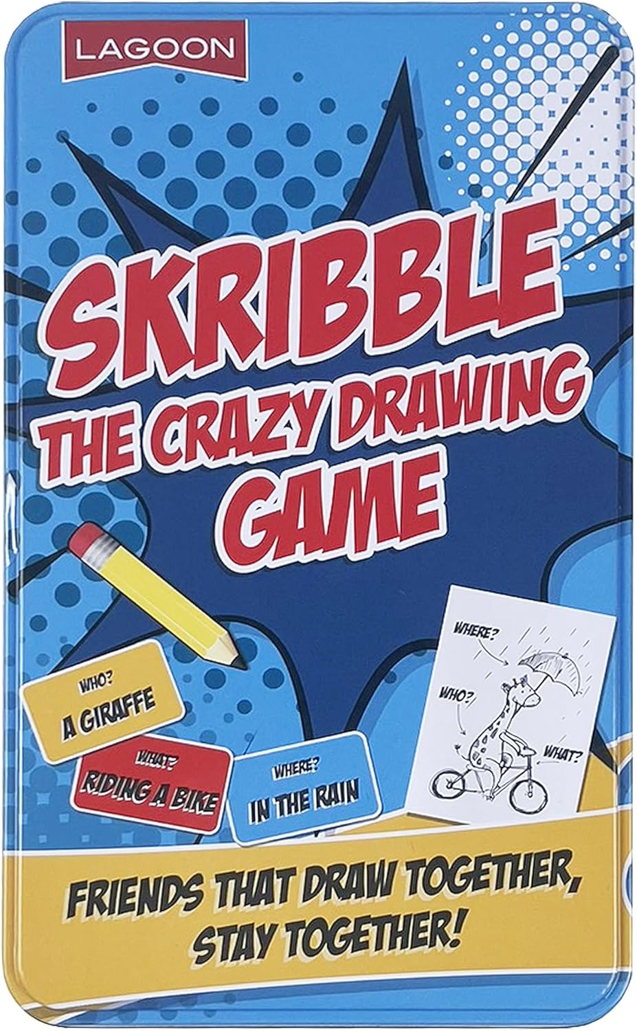 Skribble - The Crazy Drawing Game Tin