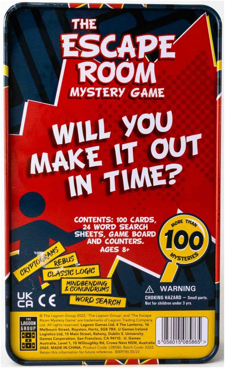 Mystery Escape Game in a Tin