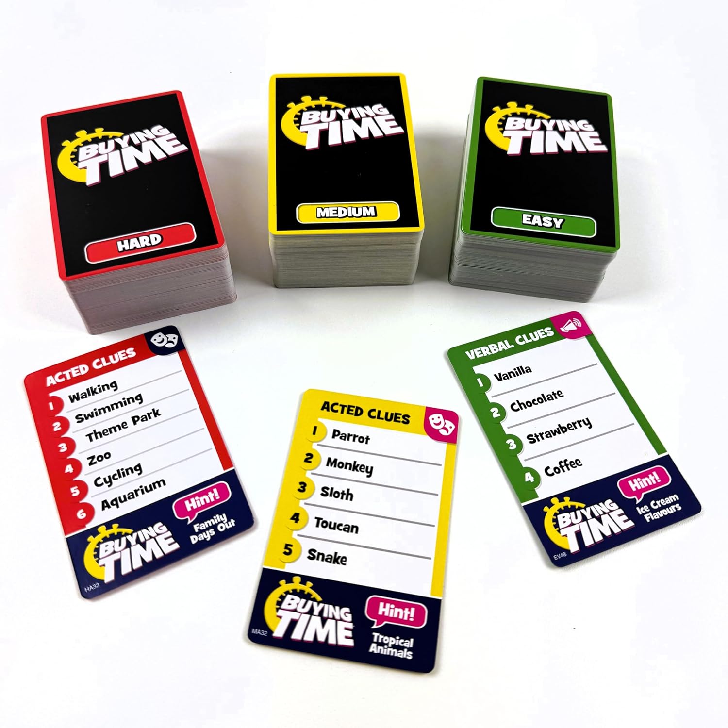 Buying Time Board Game, Ages 8+, 4-10 Players, Team Strategy Game