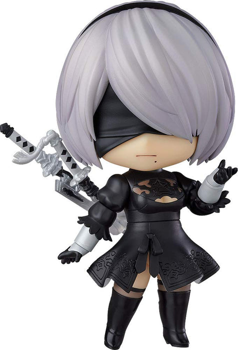 Square Enix Nendoroid NieR Automata 2B  Non-Scale, Plastic, Pre-Painted Action Figure, Secondary Resale
