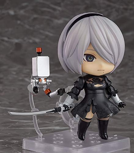Square Enix Nendoroid NieR Automata 2B  Non-Scale, Plastic, Pre-Painted Action Figure, Secondary Resale