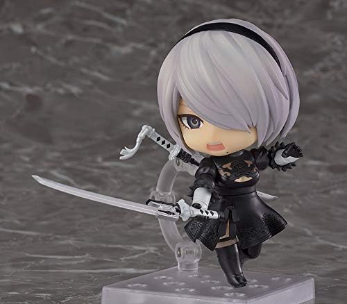 Square Enix Nendoroid NieR Automata 2B  Non-Scale, Plastic, Pre-Painted Action Figure, Secondary Resale