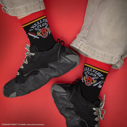 Stranger Things: Hellfire Club Set Of 3 Socks