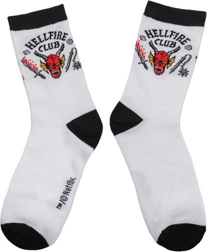Stranger Things: Hellfire Club Set Of 3 Socks
