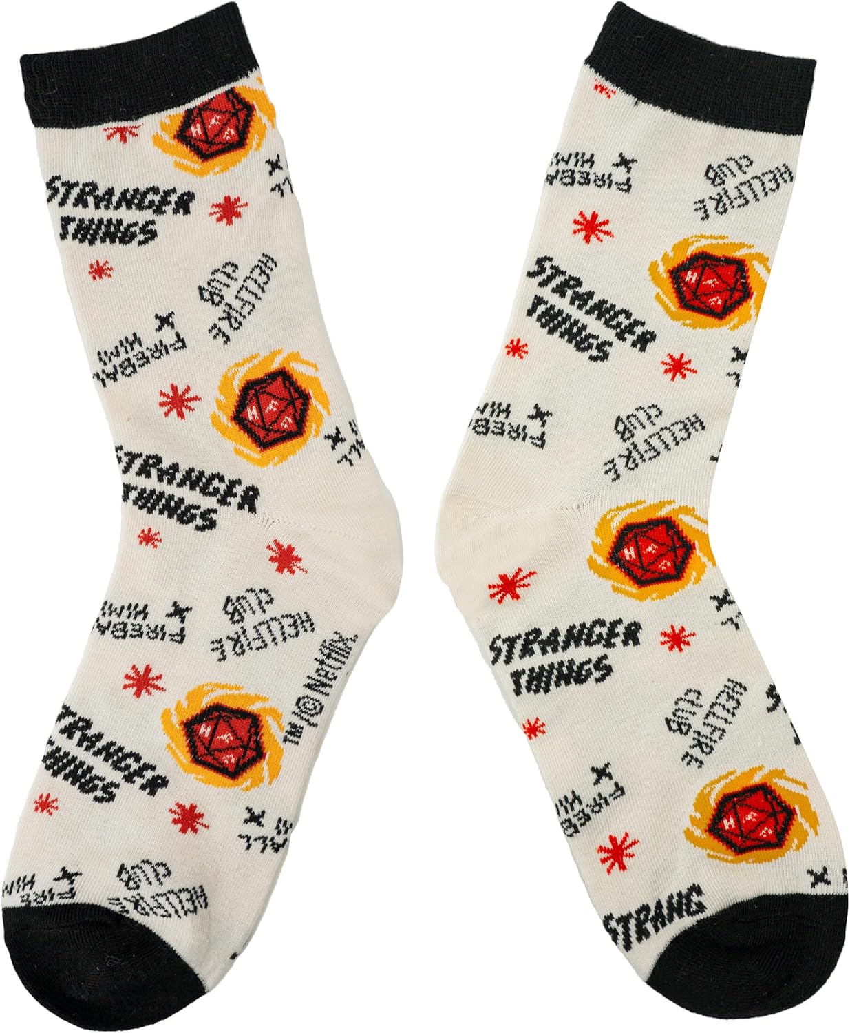 Stranger Things: Hellfire Club Set Of 3 Socks