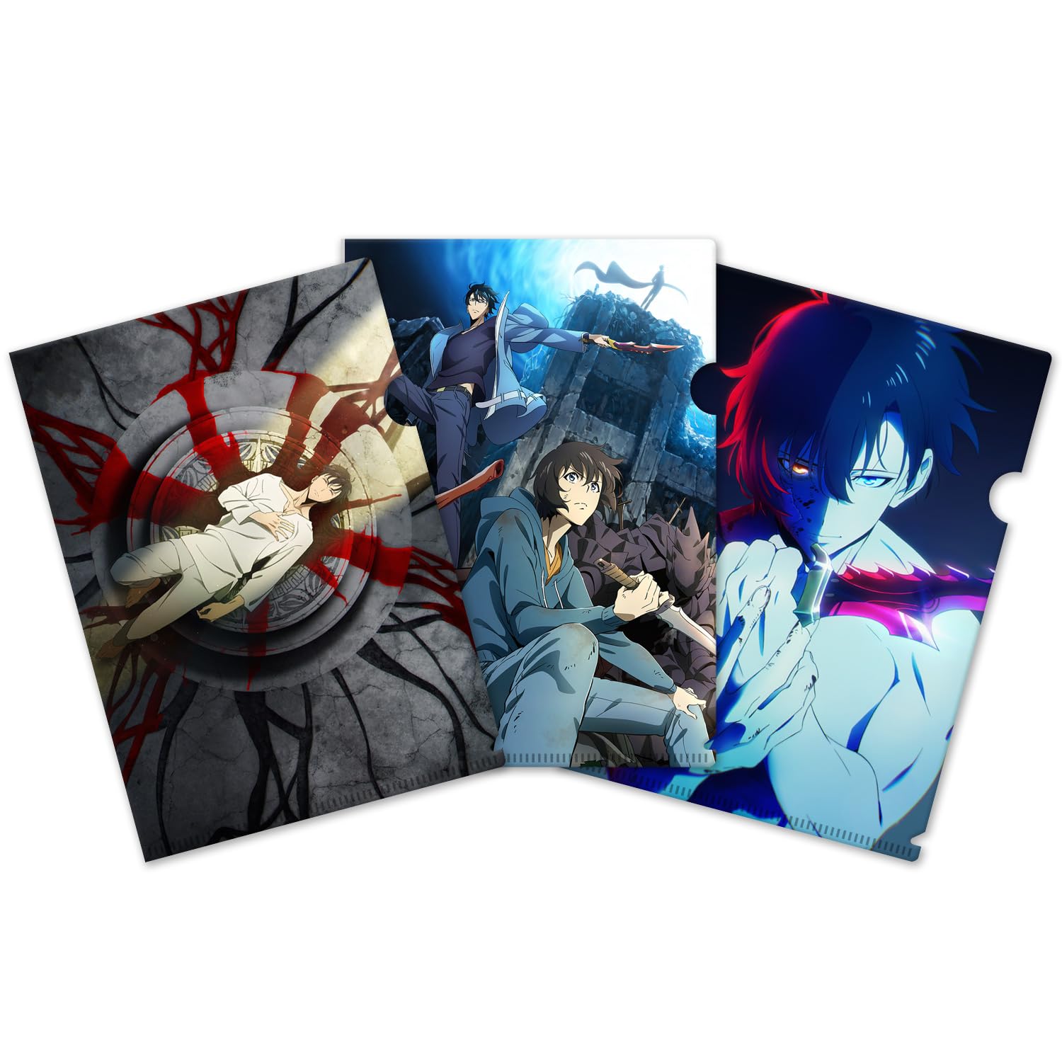 Crunchyroll - Solo Leveling - Clearfile Set, Folien - (3 Stück